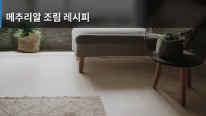 메추리알 조림 레시피로 만드는 근사한 한 끼 식탁 완성하기