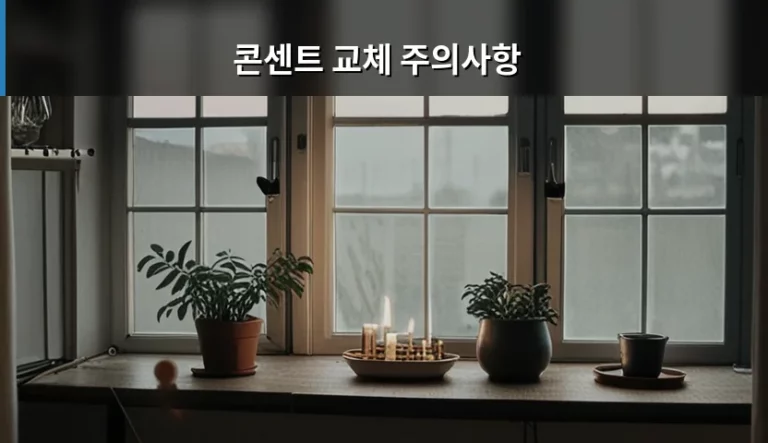 안전한 콘센트 교체 주의사항 및 단계별 가이드