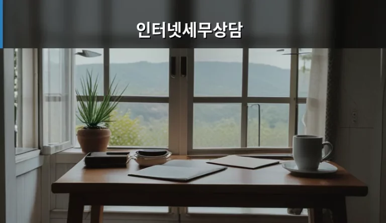 인터넷세무상담 이용 방법과 효율적인 문의 팁
