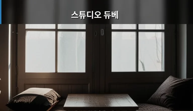 스튜디오 듀베 숏폼 영상 제작 특징과 의뢰 가이드