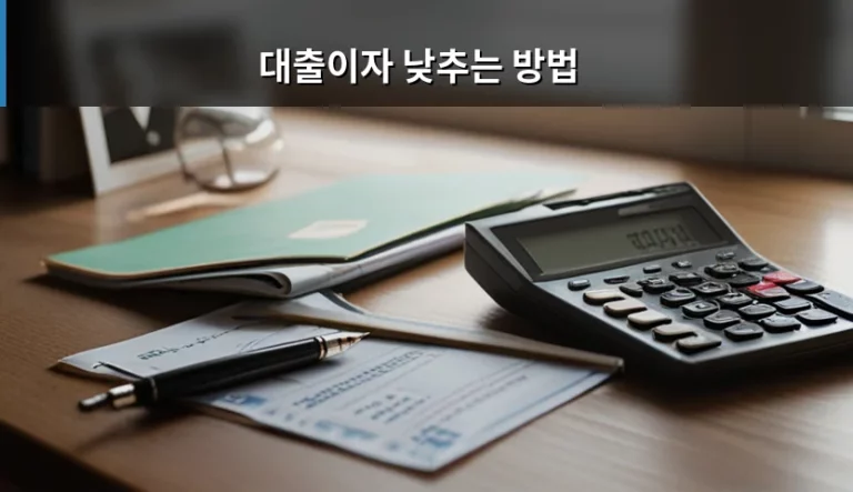 대출이자 낮추는 방법과 금리 인하 요구권 활용 팁