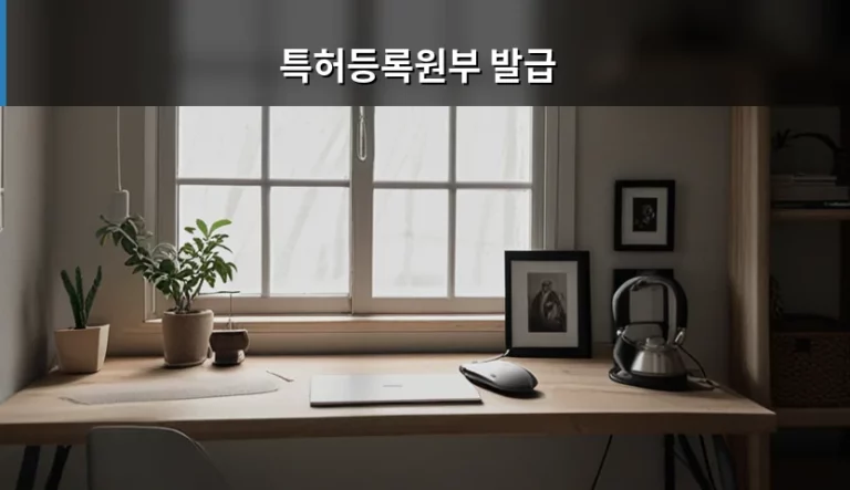 특허등록원부 발급 방법과 주의사항 및 활용 가이드