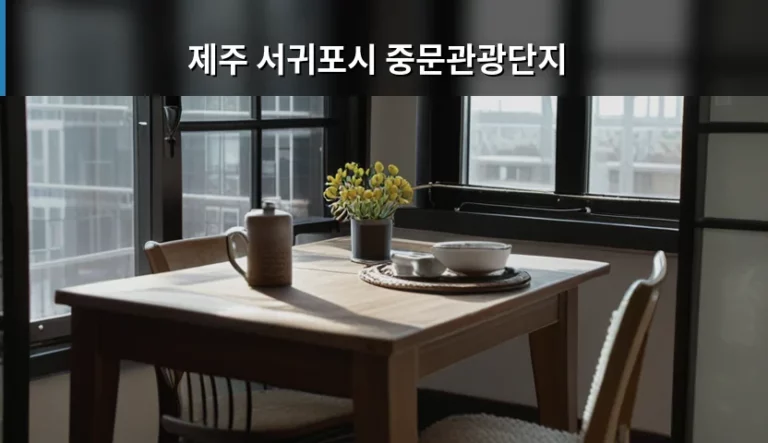 제주 서귀포시 중문관광단지 효율적인 방문 가이드와 이용 팁