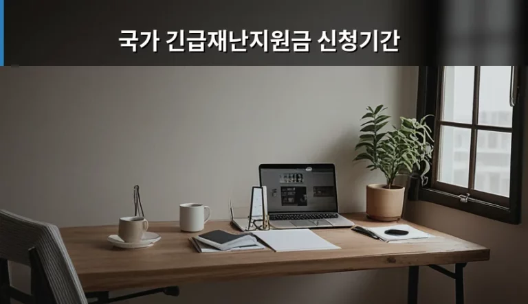국가 긴급재난지원금 신청기간 확인 방법과 소급신청 팁