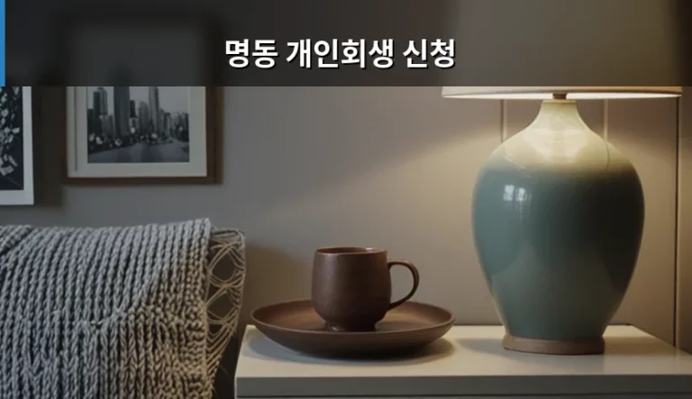 명동 개인회생 신청 자격과 절차 및 주의사항 가이드