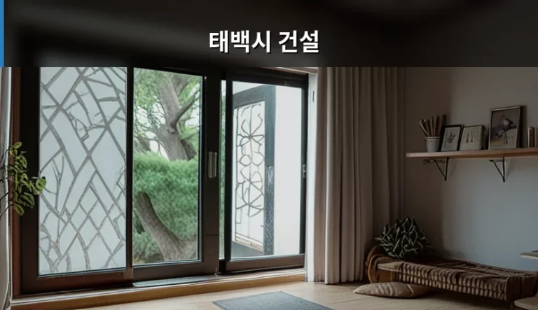 태백시 건설 절차와 주의사항 및 지역 특성 가이드