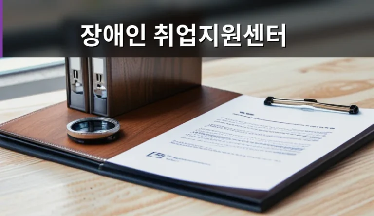 장애인 취업 준비, 어디서부터 시작해야 막막하지 않을까