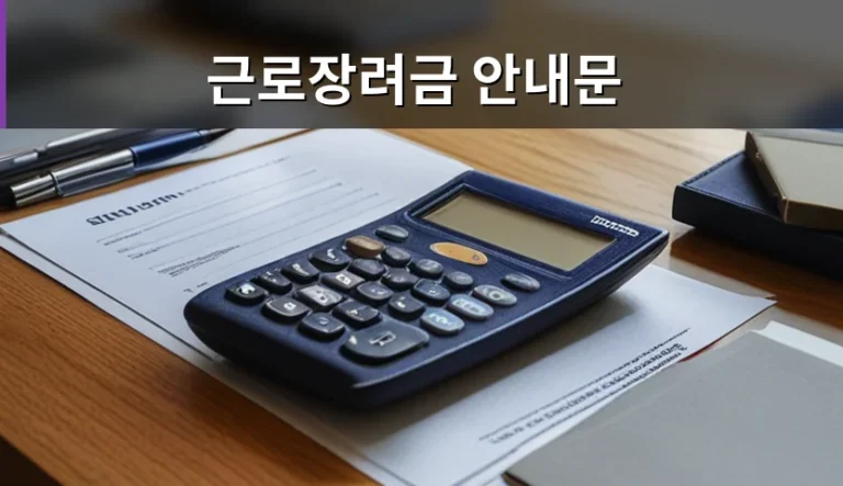 최대 330만 원 받는 근로장려금 신청 기간과 주의사항 5가지