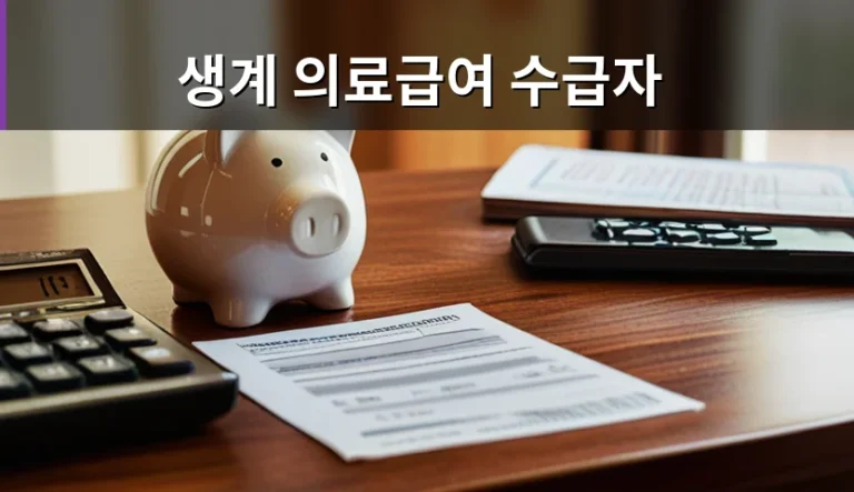 생계 의료급여 수급자 자격과 혜택은 어떻게 될까